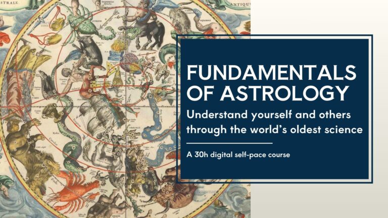 [Self-pace course] Fundamentals of astrology