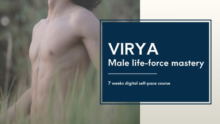 [Self-pace course] Virya: Yoga for Awakening Male Sexual Energy